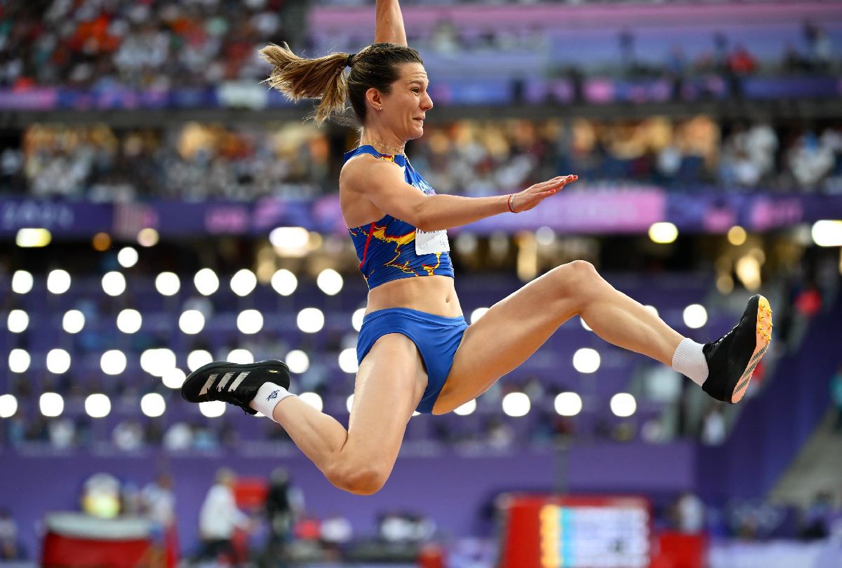 Alina Rotaru Kottmann, în finala de la săritura în lungime » Imagini de pe Stade de France