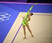 Annaliese Drăgan, în calificările de la gimnastică ritmică, în Arena Porte de La Chapelle din Paris / FOTO: Raed Krishan (GSP.ro)