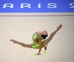 Annaliese Drăgan, în calificările de la gimnastică ritmică, în Arena Porte de La Chapelle din Paris / FOTO: Raed Krishan (GSP.ro)