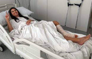 Sorana Cîrstea, prima imagine de pe patul de spital: „Am o veste bună și o veste proastă”