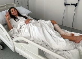 Sorana Cîrstea, prima imagine de pe patul de spital: „Am o veste bună și o veste proastă”