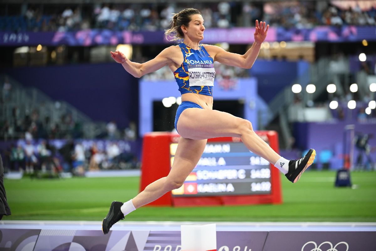 Alina Rotaru Kottmann, în finala de la săritura în lungime » Imagini de pe Stade de France