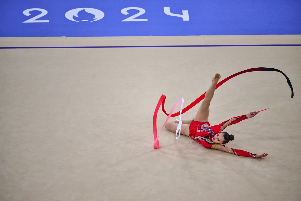 Annaliese Drăgan, debut de neuitat la Jocurile Olimpice, la gimnastică ritmică » Notele primite în cele patru rotații: „N-am mai simțit așa ceva”