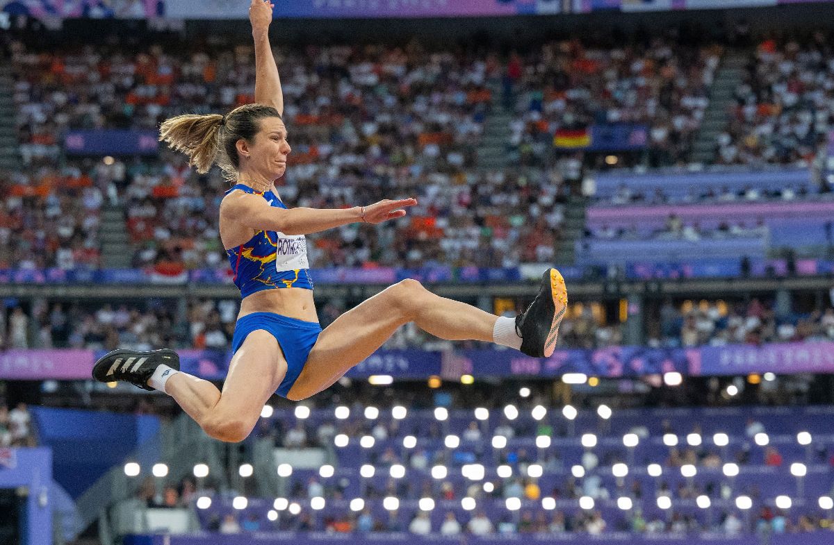 Alina Rotaru Kottmann, în finala de la săritura în lungime » Imagini de pe Stade de France