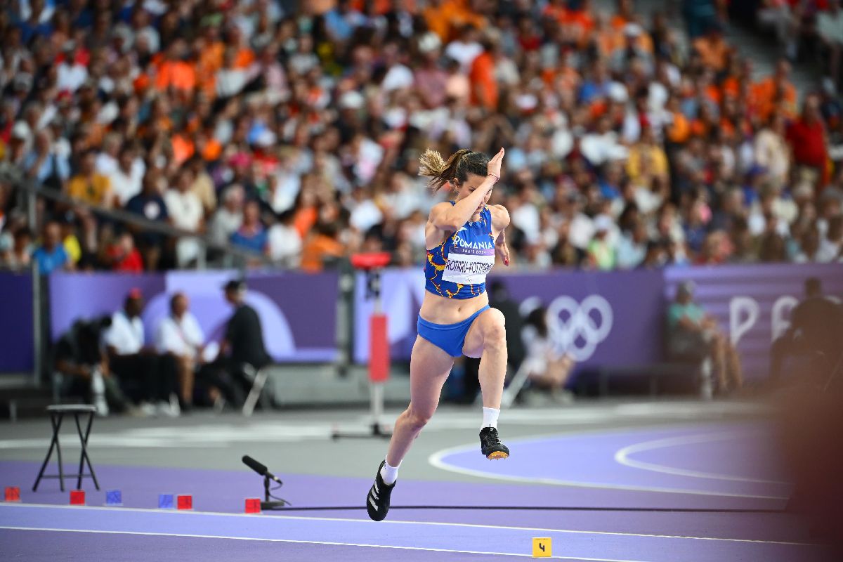 Alina Rotaru Kottmann, în finala de la săritura în lungime » Imagini de pe Stade de France