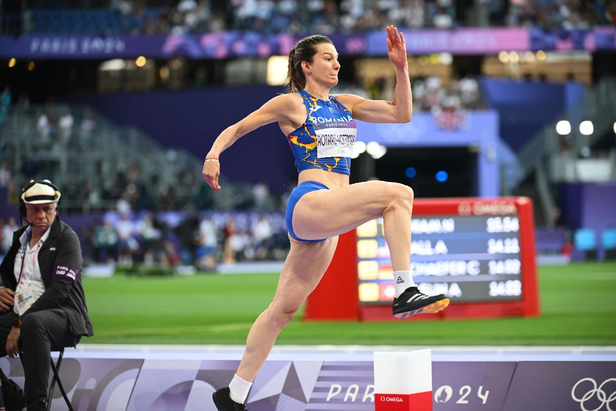 Alina Rotaru Kottmann, în finala de la săritura în lungime » Imagini de pe Stade de France