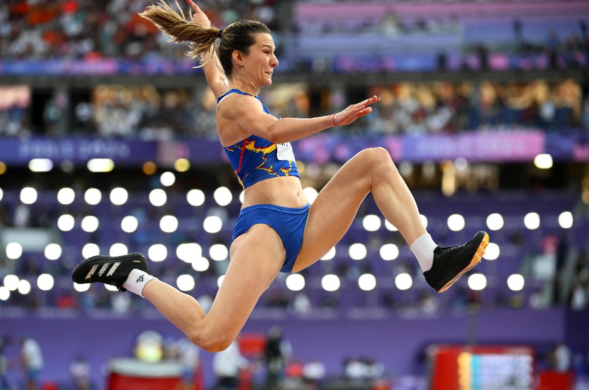 Alina Rotaru Kottmann, în finala de la săritura în lungime » Imagini de pe Stade de France