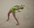 Annaliese Drăgan, în calificările de la gimnastică ritmică, în Arena Porte de La Chapelle din Paris / FOTO: Raed Krishan (GSP.ro)