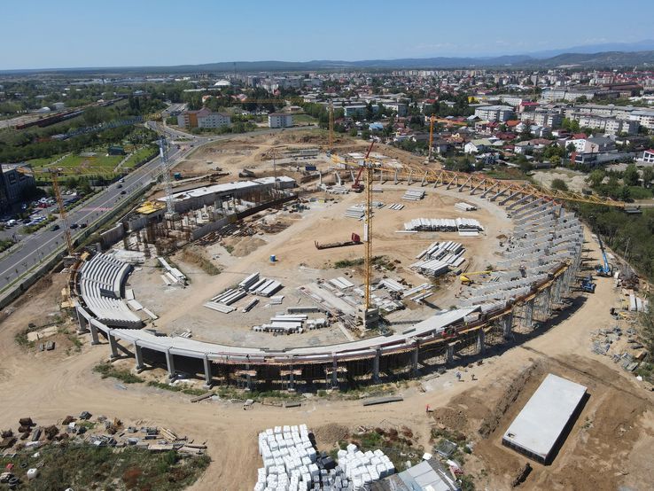 Dâmbovița Arena din Târgoviște FOTO: Aci Cluj