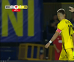 Gol anulat în Metaloglobus - Dinamo ca urmare a intervenției VAR. FOTO: captură Prima Sport