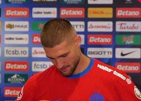 MVP-ul campioanei FCSB a început să plângă în timpul interviului: „A fost o perioadă un pic mai grea”
