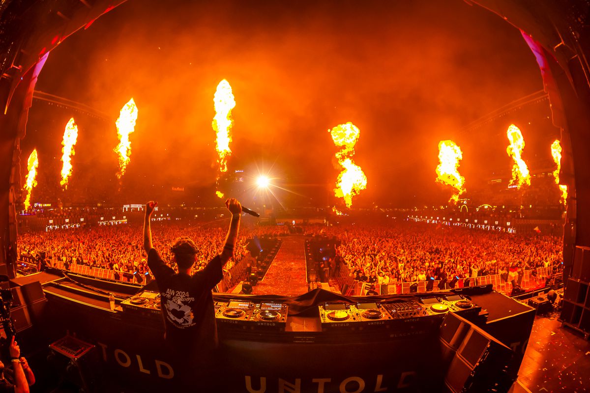 Cum arată Cluj Arena, stadion transformat total pentru Untold Festival