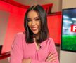 Alexandra Băluțescu prezintă știrile sportive la Prima TV. Foto: Instagram