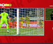 Gol anulat în Metaloglobus - Dinamo ca urmare a intervenției VAR. FOTO: captură Prima Sport