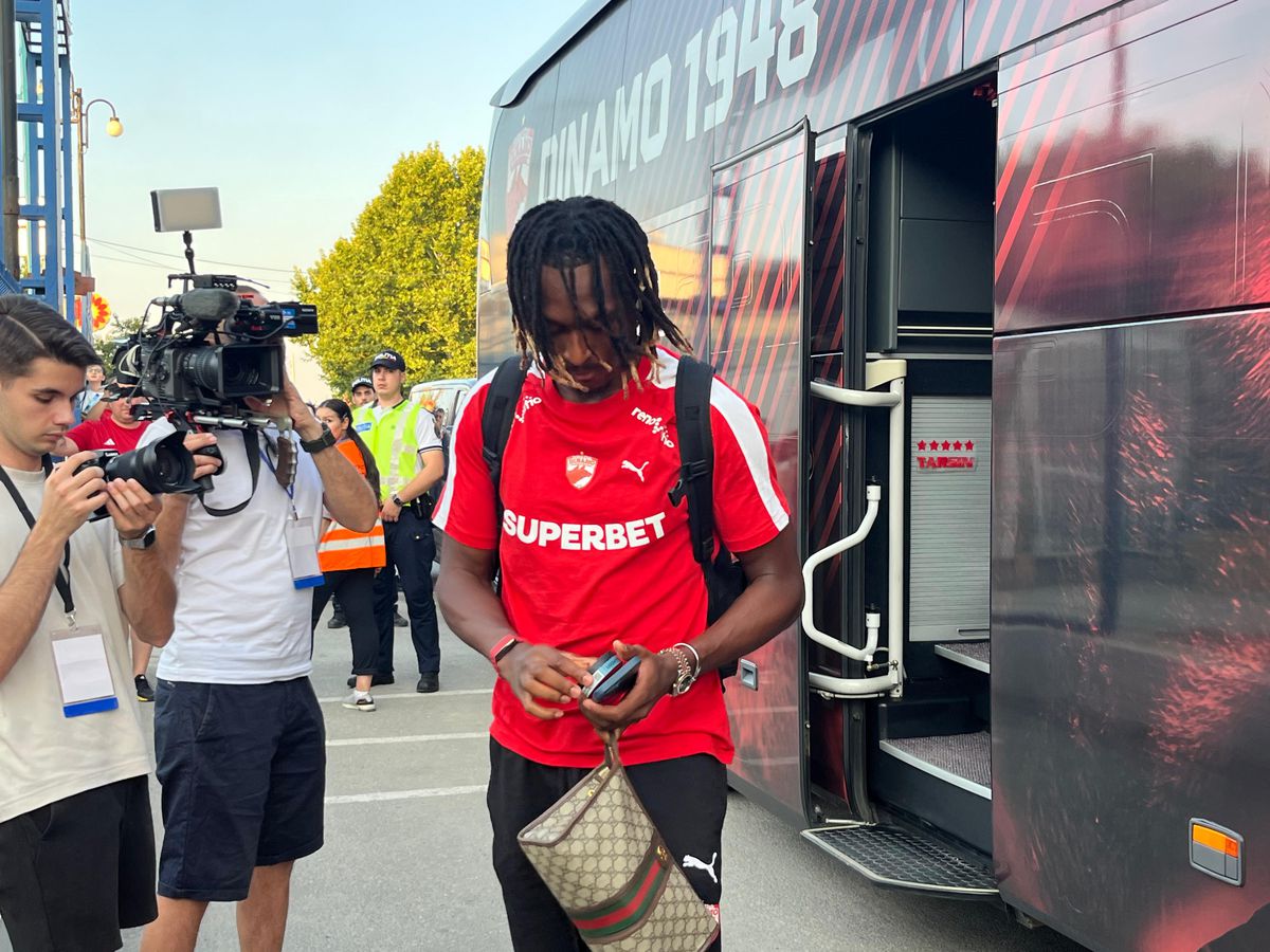 Metaloglobus - Dinamo, imagini înaintea partidei de la Clinceni