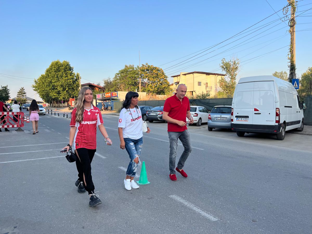 Metaloglobus - Dinamo, imagini înaintea partidei de la Clinceni