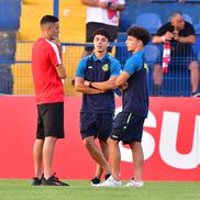 Metaloglobus - Dinamo, imagini de la încălzire. FOTO: Cristi Preda