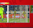 Gol anulat în Metaloglobus - Dinamo ca urmare a intervenției VAR. FOTO: captură Prima Sport