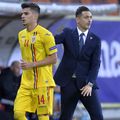 Scos după primele 45 de minute în meciul cu Irlanda de Nord, Ianis Hagi a rămas pe bancă în Austria. foto: Raed Krishan