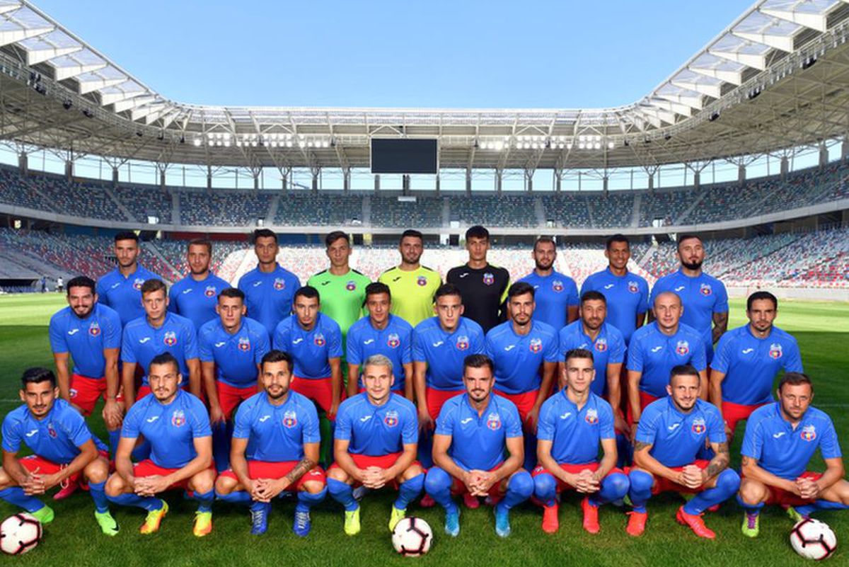 GALERIE FOTO CSA Steaua și-a prezentat lotul și echipamentul cu care atacă promovarea în Liga 2: „Suntem Steaua București și vom ajunge unde ne e locul!”