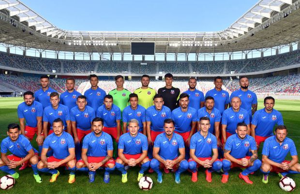 GALERIE FOTO CSA Steaua și-a prezentat lotul și echipamentul cu care atacă promovarea în Liga 2: „Suntem Steaua București și vom ajunge unde ne e locul!”