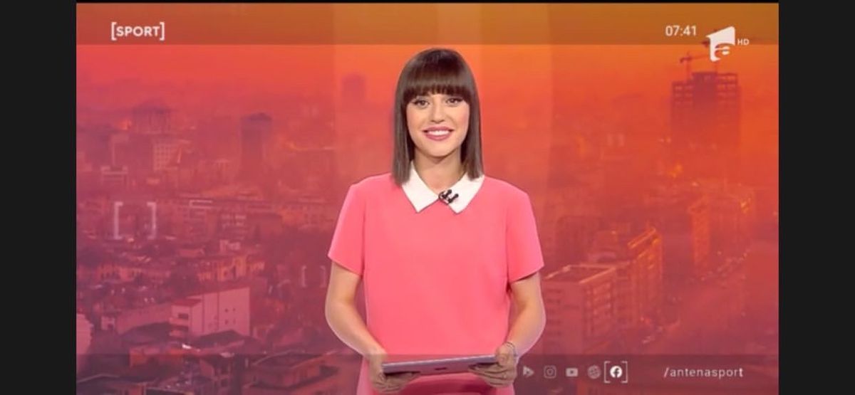 GALERIE FOTO „Transfer” la știrile din sport! Roxana, noua apariție spectaculoasă de la TV