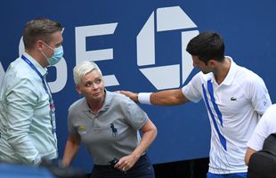 Novak Djokovic a sărit în apărarea arbitrului de linie, amenințat cu moartea după descalificarea de la US Open: „Vă rog să vă amintiți asta”