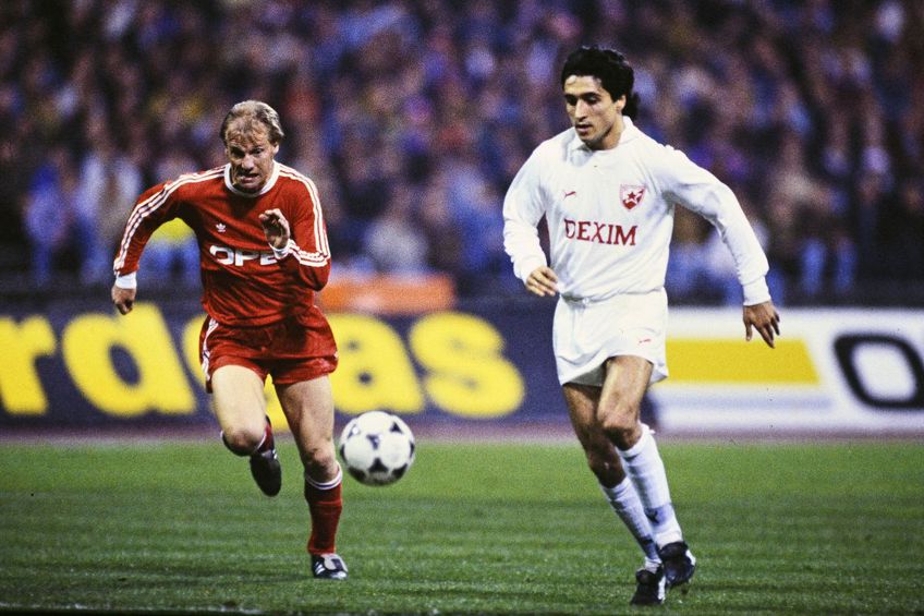 Darko Pancev a cucerit 7 trofee în tricoul Stelei Roșii Belgrad (CCE, Cupa Intercontinentală,
4 titluri, 1 cupă națională) și a
evoluat la CM 1990 pentru defuncta națională a
Iugoslaviei (3 meciuri, 2 goluri)
Foto: Imago