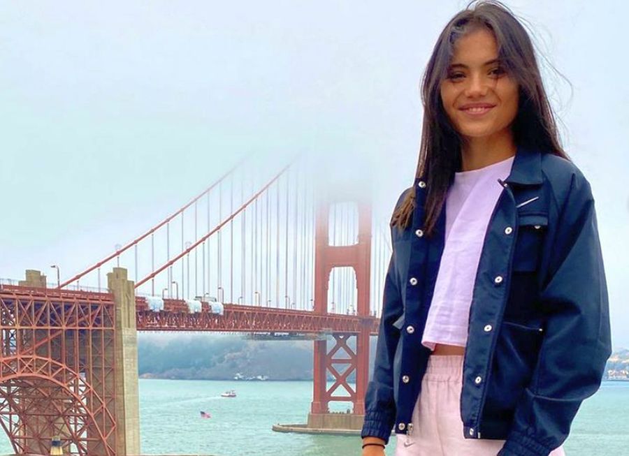 Emma Răducanu, la Golden Gate Bridge / Sursă foto: Instagram Emma Răducanu și 10 lucruri inedite: marile pasiuni din afara terenului, bornele de la US Open + cum vorbește românește