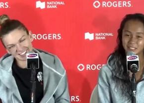 Leylah Fernandez, marea surpriză de la US Open, e fascinată de Simona Halep » Ce s-a întâmplat când cele două au făcut pereche: „Am rămas fără cuvinte”
