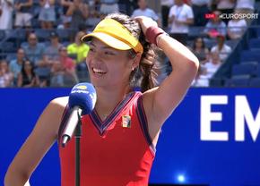 Emma Răducanu e în semifinale la US Open! Performanță de pe altă planetă pentru jucătoarea cu origini românești