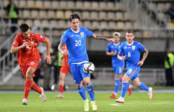 Macedonia de Nord - România 0-0 » „Tricolorii” rămân în cărți pentru baraj! Clasamentul grupei