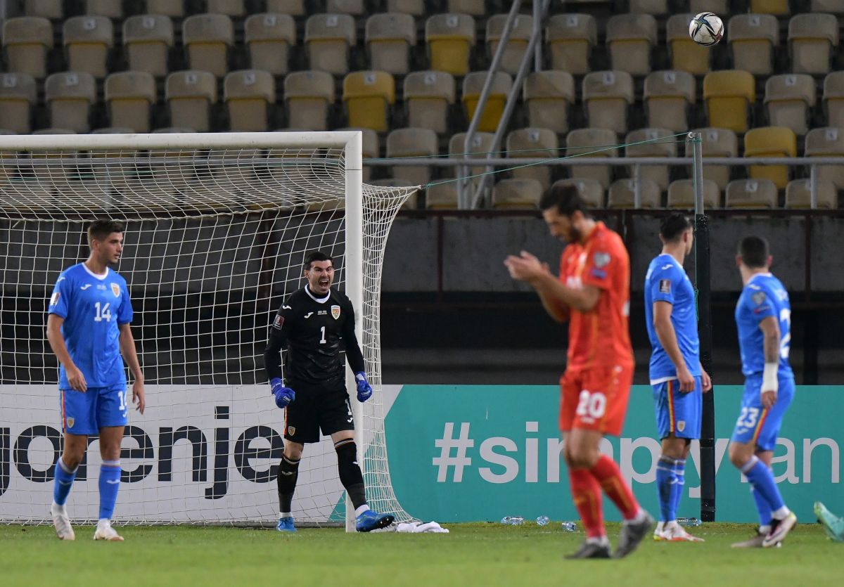 Macedonia de Nord - România 0-0 » „Tricolorii” rămân în cărți pentru baraj! Clasamentul grupei