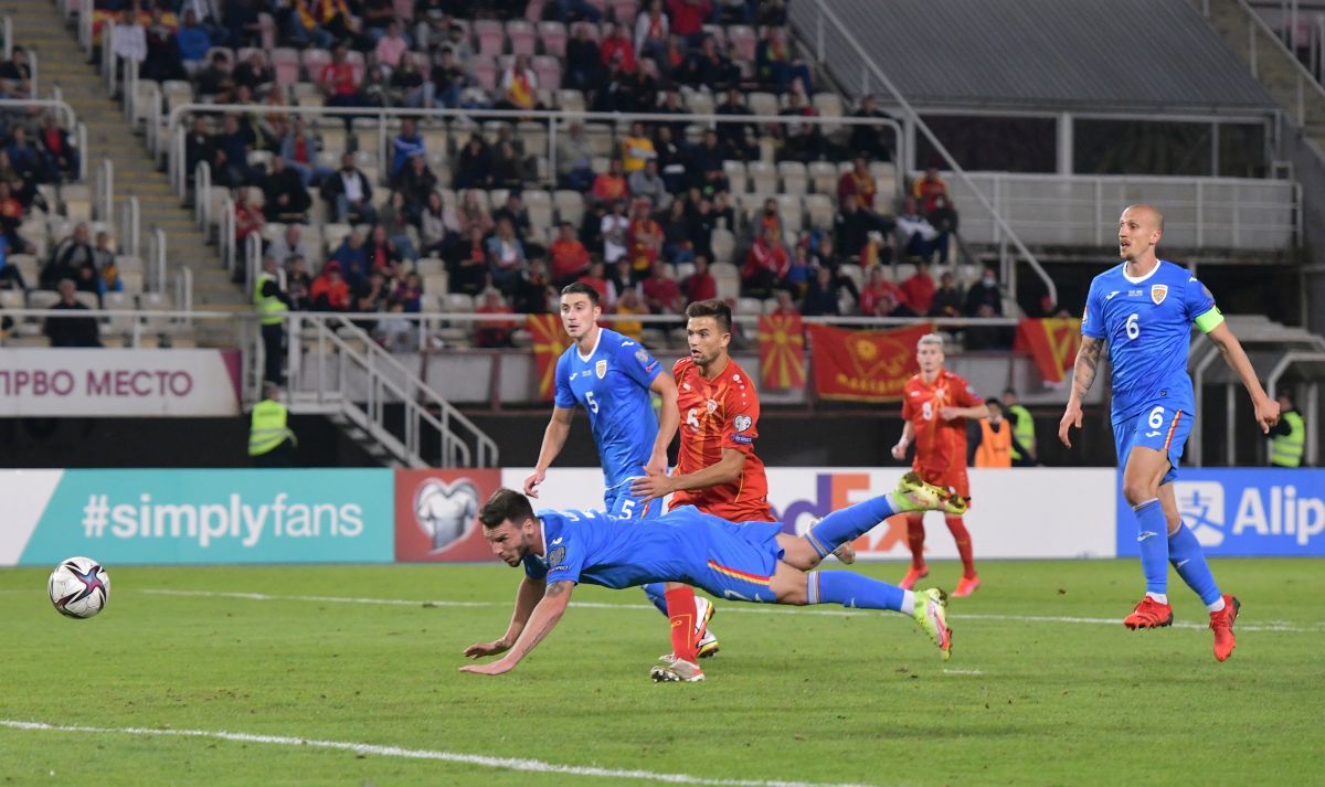 Macedonia de Nord - România 0-0 » „Tricolorii” rămân în cărți pentru baraj! Clasamentul grupei