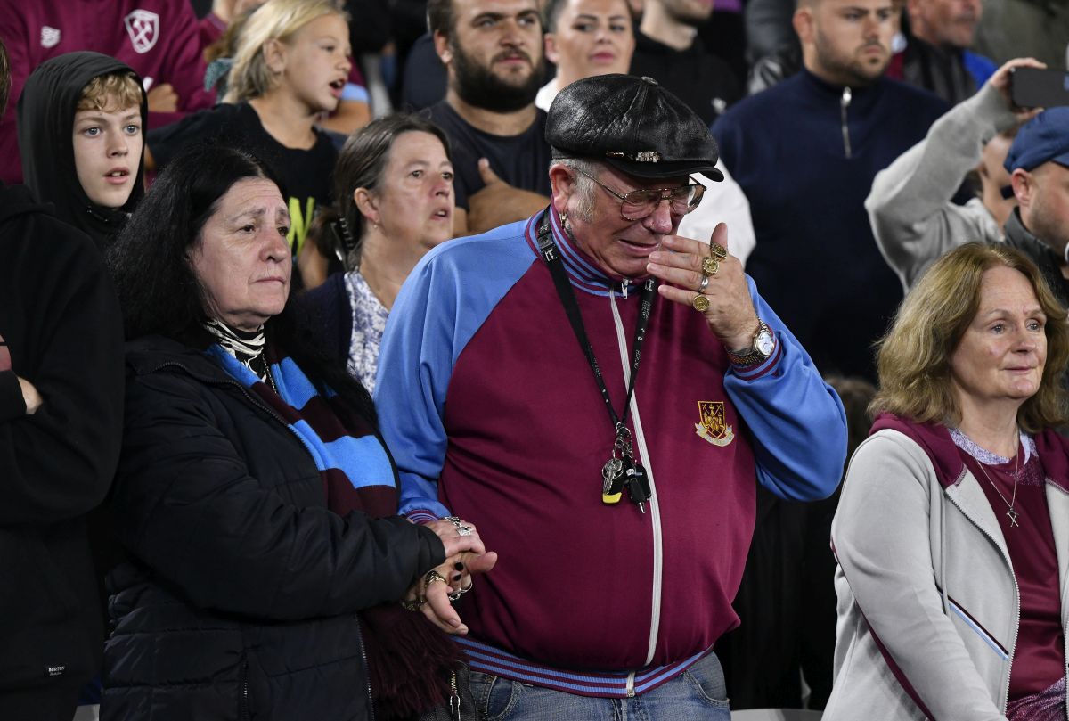 FOTO West Ham - FCSB, suporteri 08.09.2022