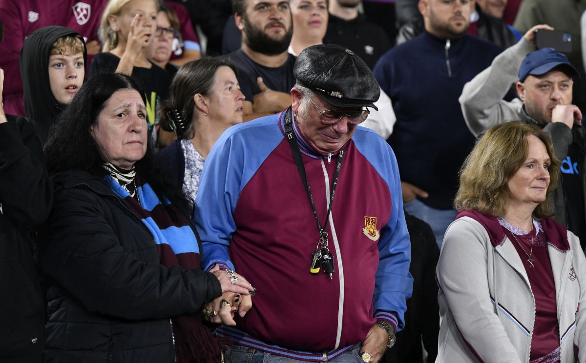 FOTO West Ham - FCSB, suporteri 08.09.2022