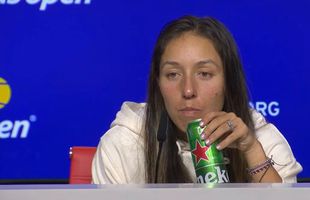 Moment inedit la US Open » A pierdut cu Swiatek și s-a consolat cu bere la conferință: „Mă ajută să trec peste eșec”