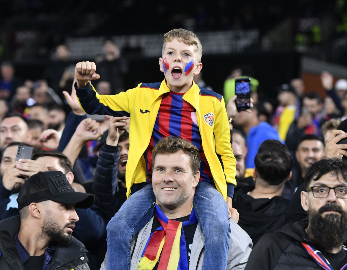 FOTO West Ham - FCSB, suporteri 08.09.2022