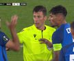Penalty controversat dictat împotriva lui FCSB în meciul de pe London Stadium! Același arbitru o scotea pe CFR din Europa, după o fază identică