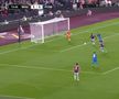 Tavi Popescu a comis-o la 5 minute de la intrarea pe teren! Gafă decisivă în West Ham - FCSB