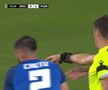 Penalty controversat dictat împotriva lui FCSB în meciul de pe London Stadium! Același arbitru o scotea pe CFR din Europa, după o fază identică
