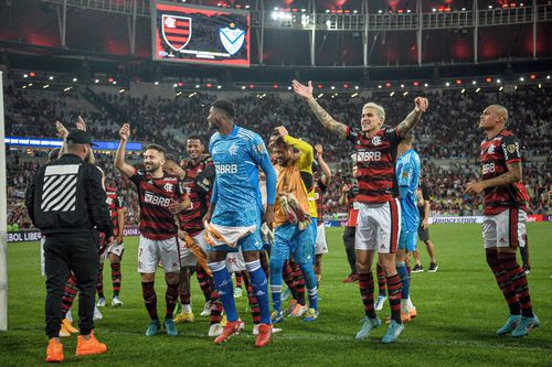 Flamengo sărbătorește calificarea în finală FOTO: Imago