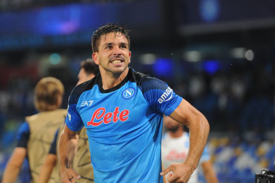 Giovanni Simeone, in tricoul lui Napoli, foto: Imago Fantastica poveste a fiului lui Diego Simeone, care a debutat și a înscris în Ligă la 27 de ani, după care a izbucnit în lacrimi