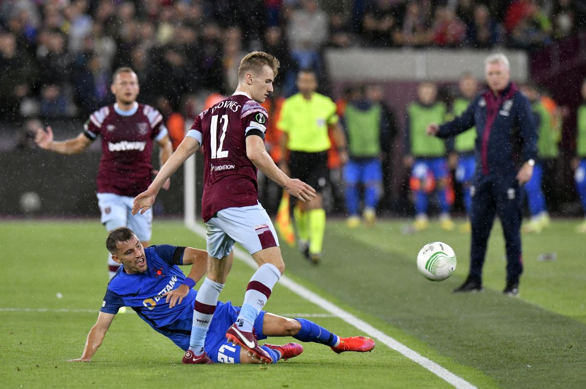 L-a „citit” pe Octavian Popescu, șters în West Ham - FCSB: „Este prea firav psihic. S-a stins încă din play-off-ul trecut”