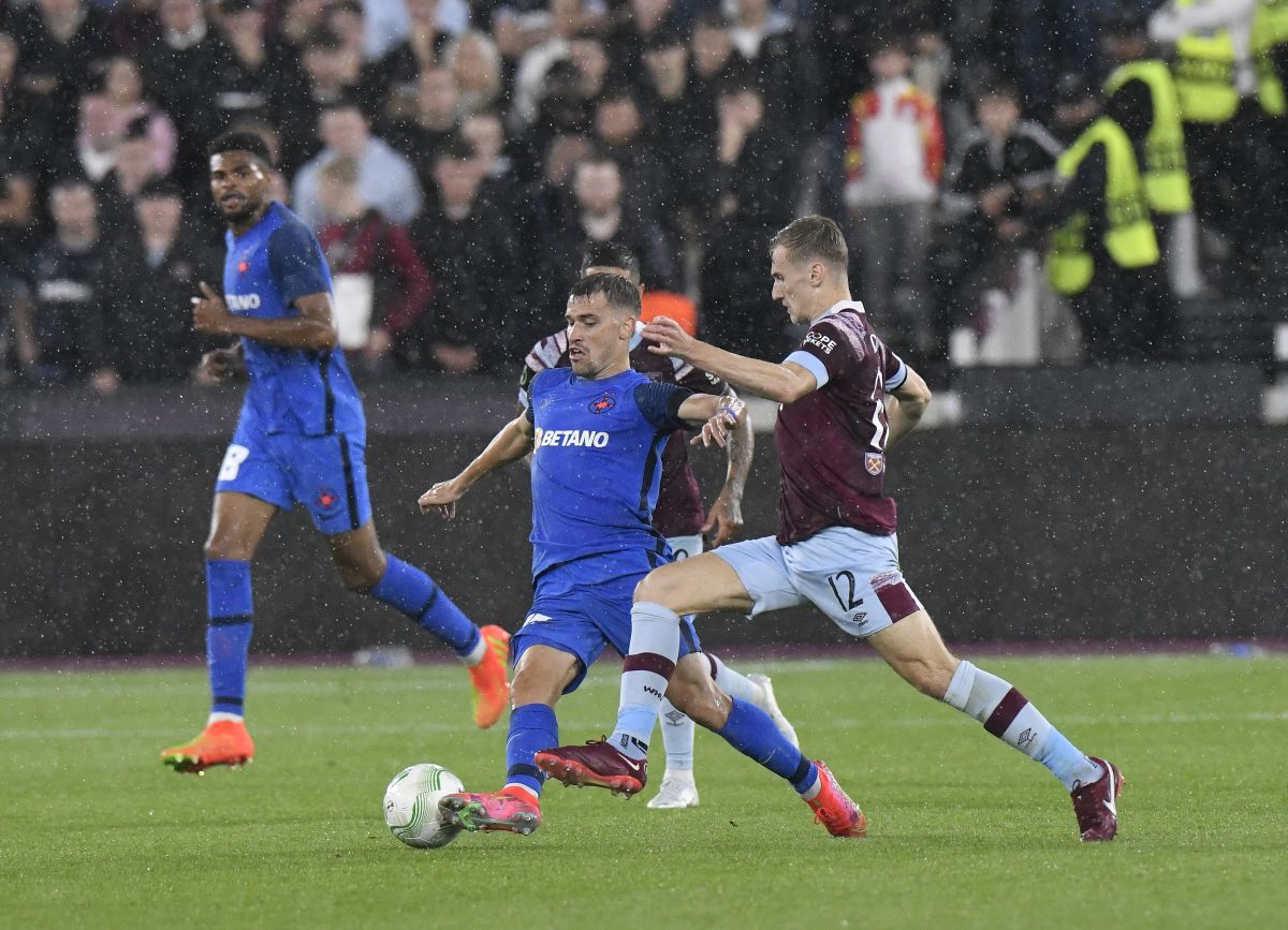 FOTO West Ham - FCSB, meci 08.09.2022