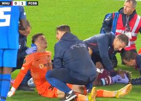 Penalty controversat dictat împotriva lui FCSB în meciul de pe London Stadium! Același arbitru o scotea pe CFR din Europa, după o fază identică