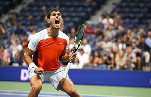 Senzațional! 5 ore și 15 minute de joc pentru ultimul loc în semifinalele US Open. Duelul Sinner - Alcaraz a intrat direct în istorie