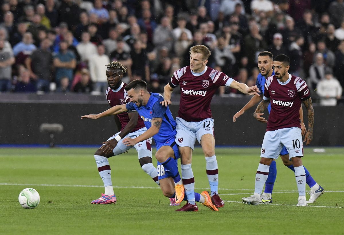 FOTO West Ham - FCSB, meci 08.09.2022