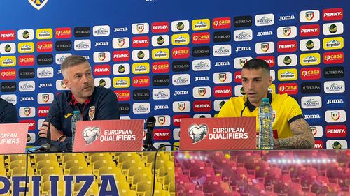 Conferința de presă cu Edi Iordănescu și Nicolae Stanciu, înaintea meciului România - Israel