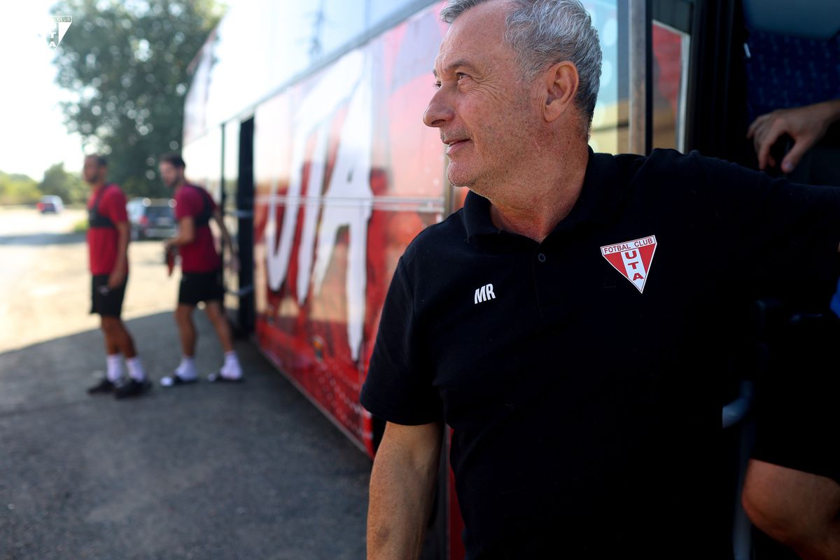 Mircea Rednic, primul antrenament după infarctul suferit la meciul cu FCSB